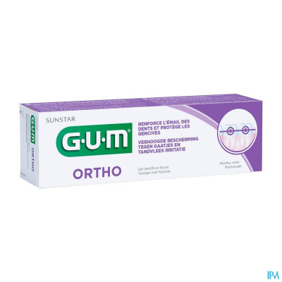 GUM® Ortho Tandpasta Gel 75ml 3080