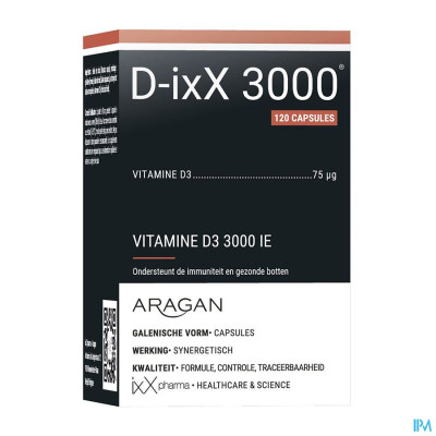 ixX Pharma D-ixX 3000 (120 capsules)