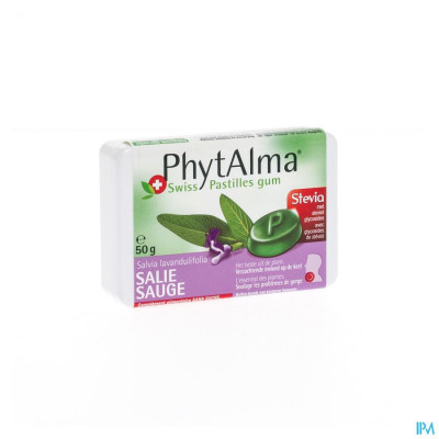 PhytAlma Saliepastilles met Stevia (50g)