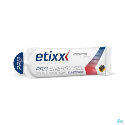 Etixx Pro Line Energy Gel Double Carb Blueberry (50g)