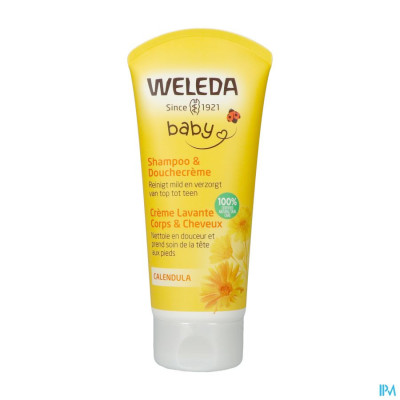 Weleda Calendula Baby Shampoo & Douchecrème (200ml)