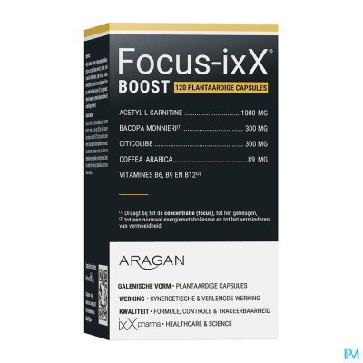 ixX Pharma Focus-ixX Boost (120 capsules)