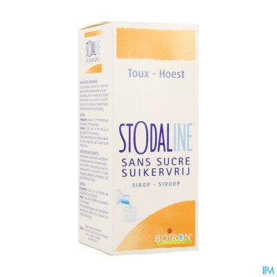 Stodaline Suikervrij Siroop 200ml Boiron