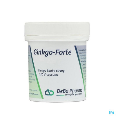 Ginkgo Forte Caps 120x60mg Deba