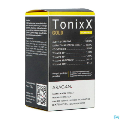 ixX Pharma TonixX Gold (80 capsules)