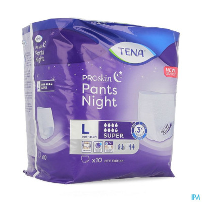 Tena Proskin Pants Night Super Large 10