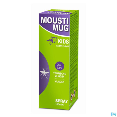 Moustimug 9,5% Deet Spray (100ml)