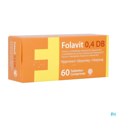 Folavit 0,4 DB (60 tabletten)