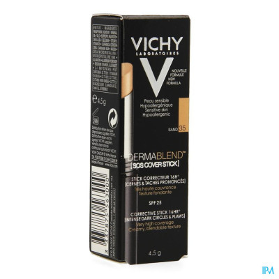 Vichy Dermablend Fond de Teint Sos Cover Stick 35 14u 4,5g