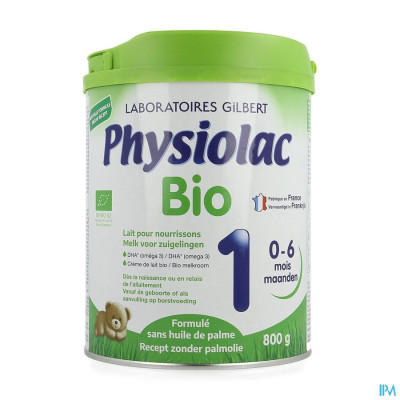 Physiolac Bio 1 Poedermelk Nf 800g