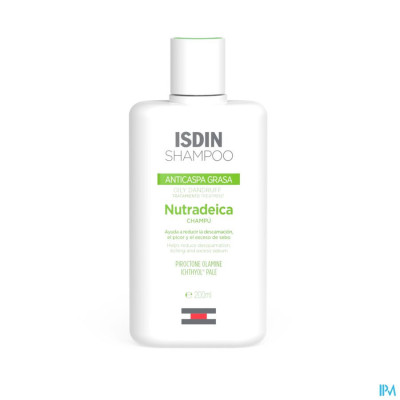 ISDIN Nutradeica Shampoo voor Vette Schilfertjes (200ml)