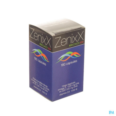 ixX Pharma ZenixX 500 D (180 capsules)