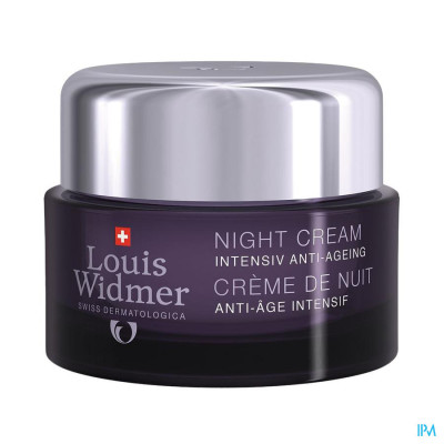 Louis Widmer - Intensief Anti-Ageing Nachtcrème (zonder parfum) - 50 ml