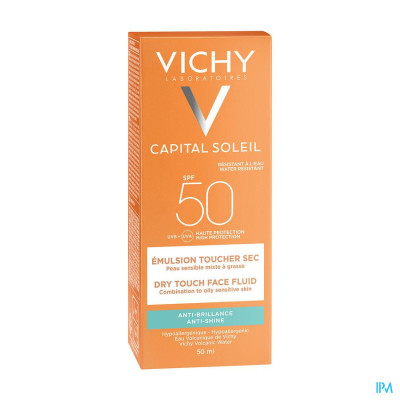 Vichy Capital Soleil Émulsion Toucher Sec SPF50 50ml