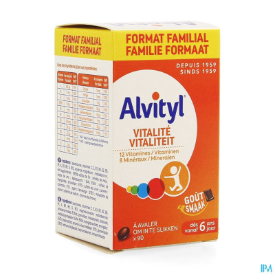 Alvityl Vitaliteit (90 tabletten)