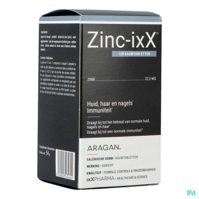 ixX Pharma Zinc-ixX (120 tabletten)