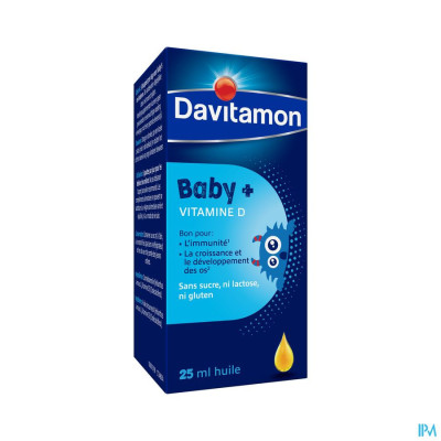 Davitamon Baby+ Vitamine D Olie (25ml)