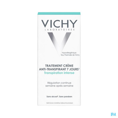Vichy Deo Intense Transpiratie 7 dagen - Crème 30ml