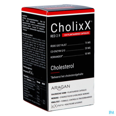 ixX Pharma Cholixx RED 2.9 (120 plantaardige capsules)