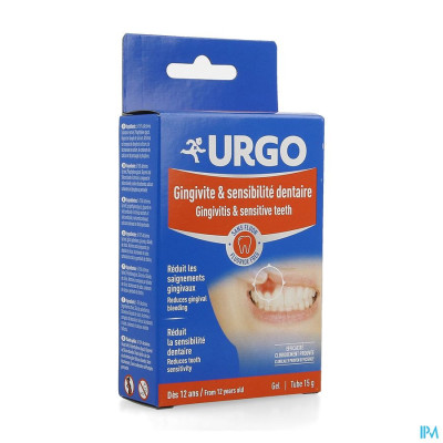 Urgo Gingivitis&gevoelige Tanden Gel Tube 15ml