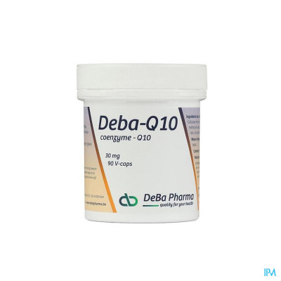 Coenzyme Q10 Caps 90x30mg Deba