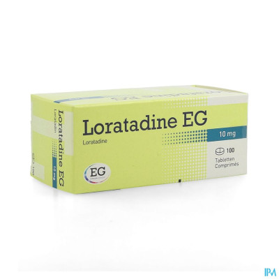 Loratadine EG 10 Mg Tabl 100 X 10 Mg