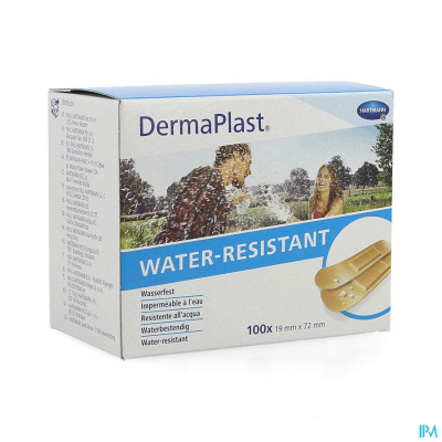 DermaPlast® Water Resistant 19x72mm (100 stuks)