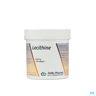 Lecithine Caps 100x1200mg Deba