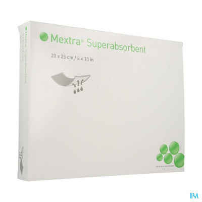 Molnlycke® Mextra Superabsorbent Nf 20,0x25,0cm 10 610740