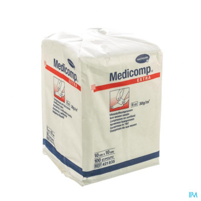 Medicomp® 10x10cm 6-laags Niet-Steriel (100 stuks)