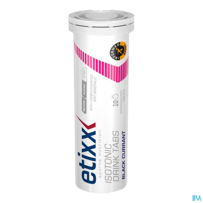 Etixx Isotonic Drink Tabs Blackcurrant (10 bruistabletten)