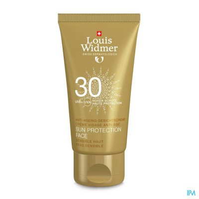 Louis Widmer Sun - Sun Protection Face 30 (zonder parfum) - 50 ml