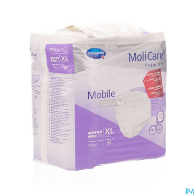 MoliCare® Premium Mobile 8 drops XL (14 stuks)