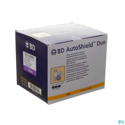 Bd Autoshield Pennaald Duo 5mm 100 329605