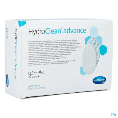 HydroClean® Advance 4x8cm Ovaal (10 stuks)