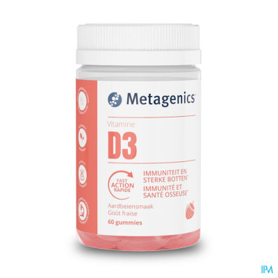 Metagenics Vitamine D3 (60 gummies)