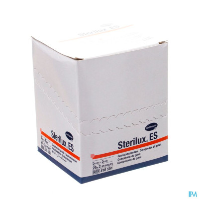 Sterilux® ES 5x5cm 8-laags Steriel (25x2 stuks)