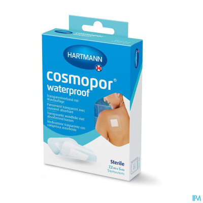 Cosmopor® Waterproof Selfcare 7,2x5cm (5 stuks)