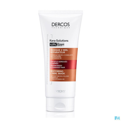 Vichy Dercos Kera-Solutions Masque 2min Réparateur 200ml