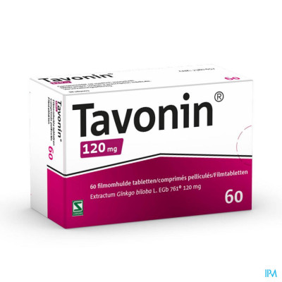 Tavonin® 120 mg 60 tabletten