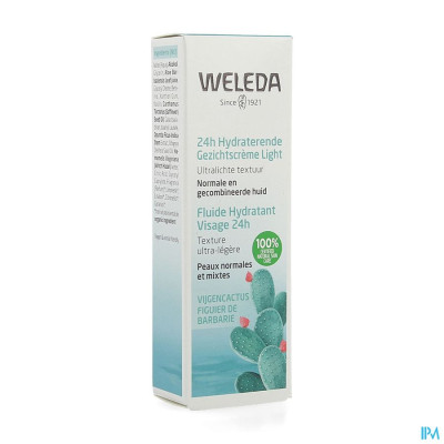 Weleda Hydra Gezichtscr 24u Light Vijgencact. (30ml)