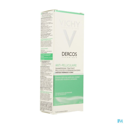 Vichy Dercos Anti-Roos Vet Haar Reno Shampoo 2x200ml