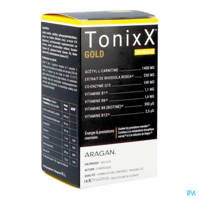 ixX Pharma TonixX Gold (180 capsules)