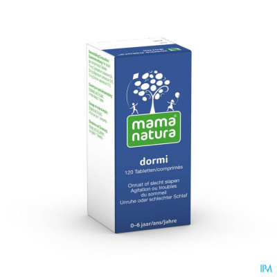Mama Natura® Dormi tegen Onrust of Slecht Slapen (120 tabletjes)