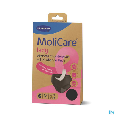 MoliCare® Lady Absorberend Ondergoed met X-Change Pads (medium)