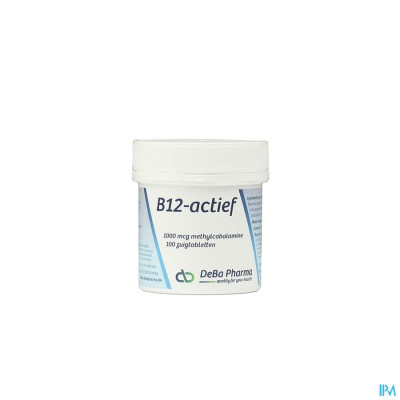 Vitamine B12 1000mcg Methylcobalamine Zuigtabl 100