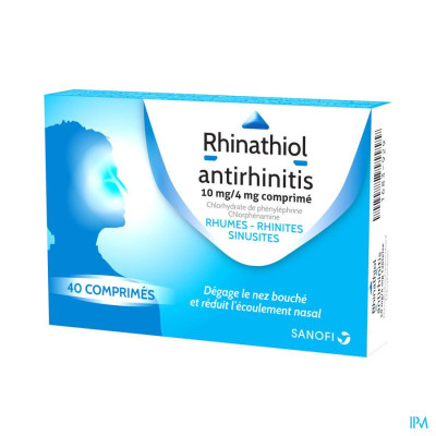 Rhinathiol Antirhinitis (40 tabletten)