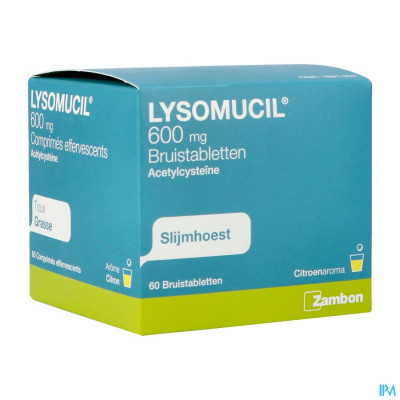 Lysomucil 600 Bruistabl. 60 X 600mg