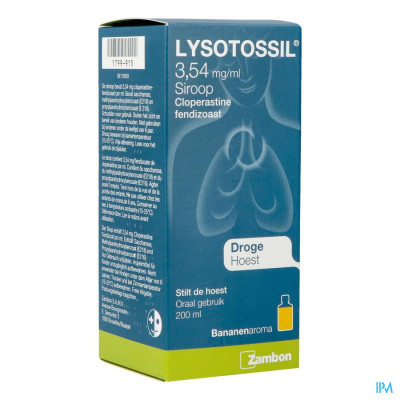 Lysotossil® Siroop 3,54 mg/ml (200ml)