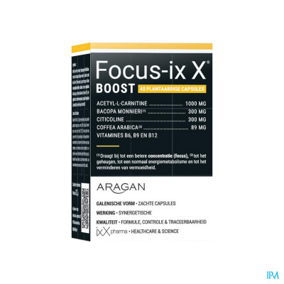 ixX Pharma Focus-ixX Boost (40 capsules)